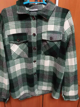 Camisa de franela a cuadros