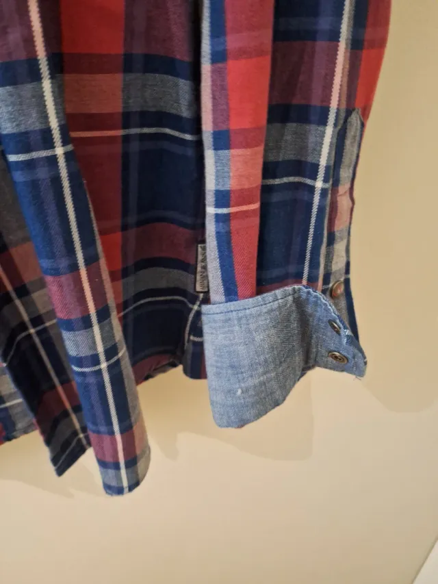 Camisa Armani Jeans cuadros hombre