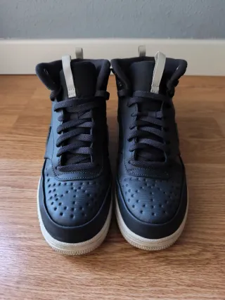 Zapatillas Nike Court Vision Negras y Blancas