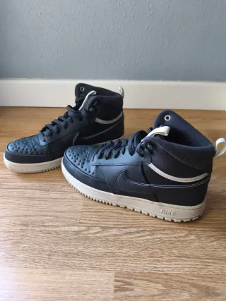 Zapatillas Nike Court Vision Negras y Blancas