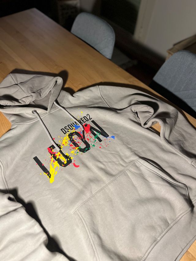 Sudadera Dsquared2 ICON gris