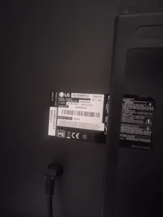 Televisor LG 42 Negro