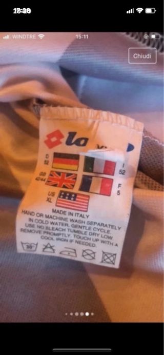 Maglia Juventus Lotto XL vintage