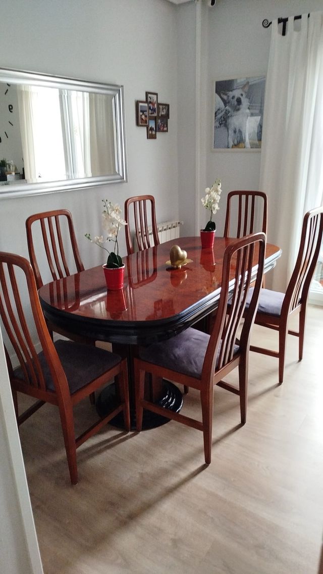 Juego de 6 sillas de comedor