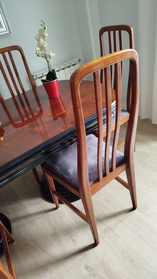 Juego de 6 sillas de comedor