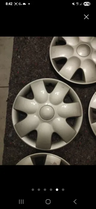 5 Tapacubos Rin 14 Aceptables