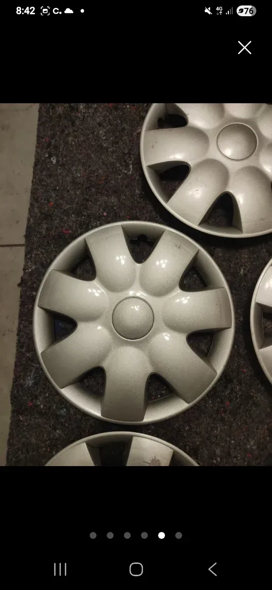 5 Tapacubos Rin 14 Aceptables