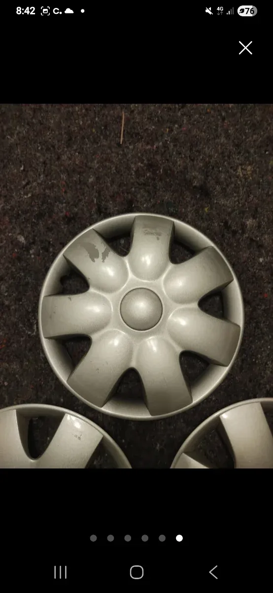 5 Tapacubos Rin 14 Aceptables