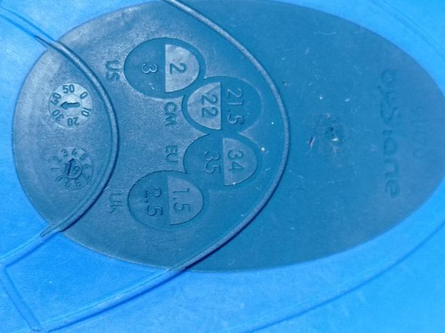 Aletas natación infantiles T.34/35