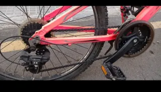 Bicicleta Monty rosa