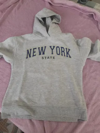 Camisola com carapuço Primark cinzento