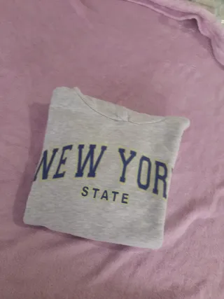 Camisola com carapuço Primark cinzento