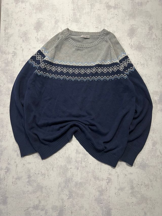 Jersey Celio Azul y Gris