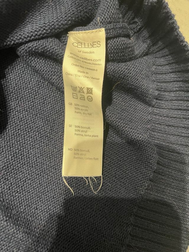 Jersey Celio Azul y Gris