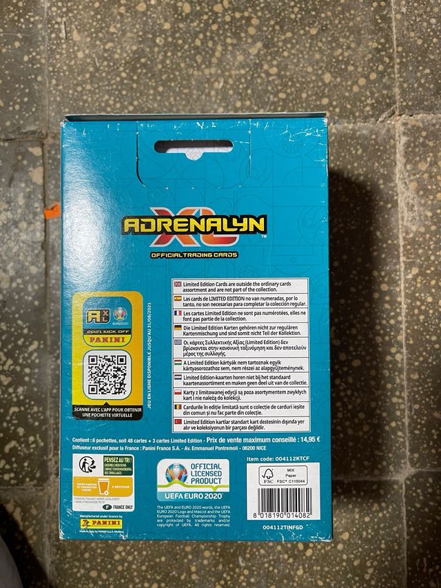 Adrenalyn Euro 2020 Caja Coleccionista