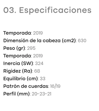 Head Graphene 360 Radical MP  295g