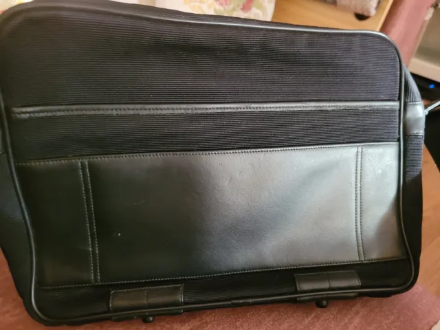 Bolsa Maletín Montblanc Auténtica Negra