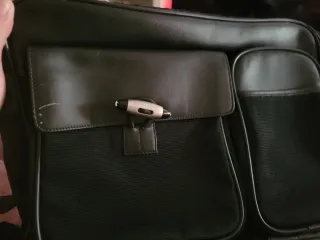 Bolsa Maletín Montblanc Auténtica Negra