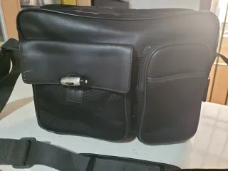 Bolsa Maletín Montblanc Auténtica Negra