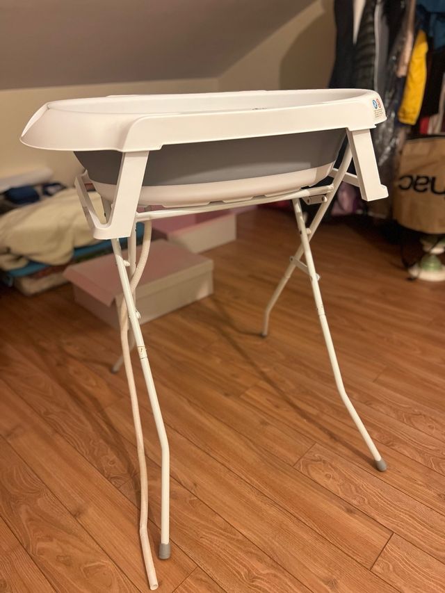 Bañera Bebé Plegable con Soporte.Regalo accesorio