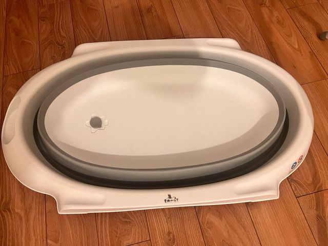 Bañera Bebé Plegable con Soporte.Regalo accesorio