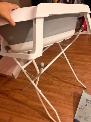 Bañera Bebé Plegable con Soporte.Regalo accesorio