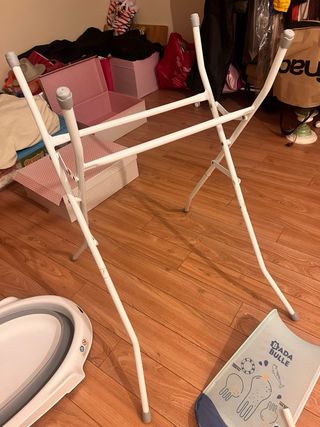 Bañera Bebé Plegable con Soporte.Regalo accesorio