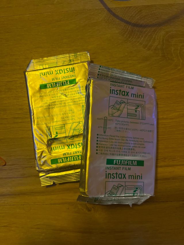 Fujifilm Instax Mini Película Instantánea x2