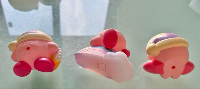 muñeco peluche figura Kirby arcoíris