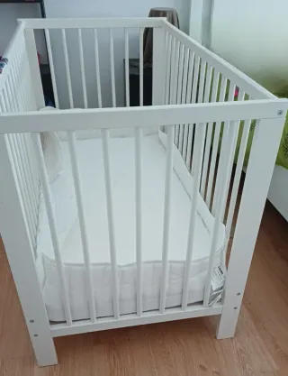 Cuna GULLIVER blanca 60x120 cm