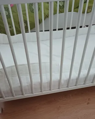 Cuna GULLIVER blanca 60x120 cm