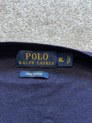 Jersey Polo Ralph Lauren Azul Marino