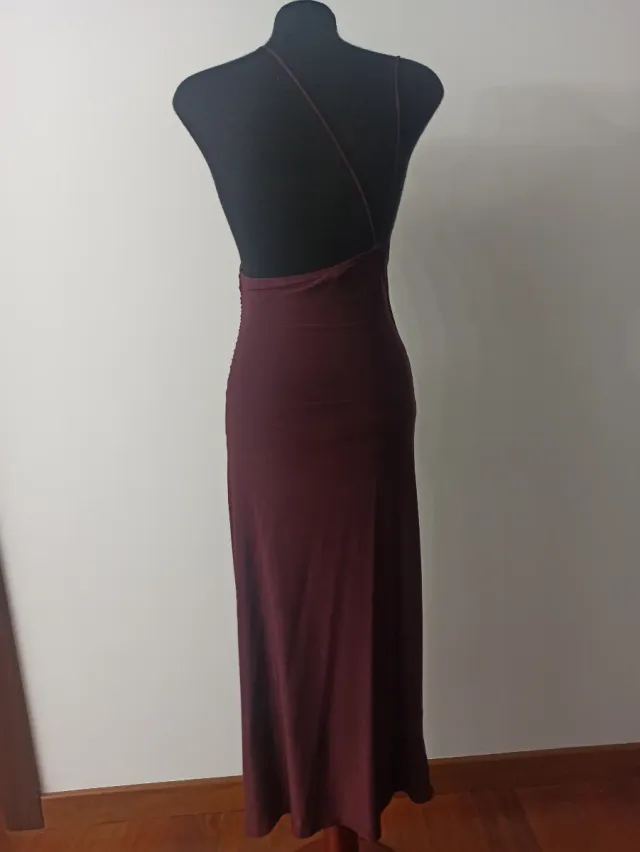 Vestido largo fiesta tirantes