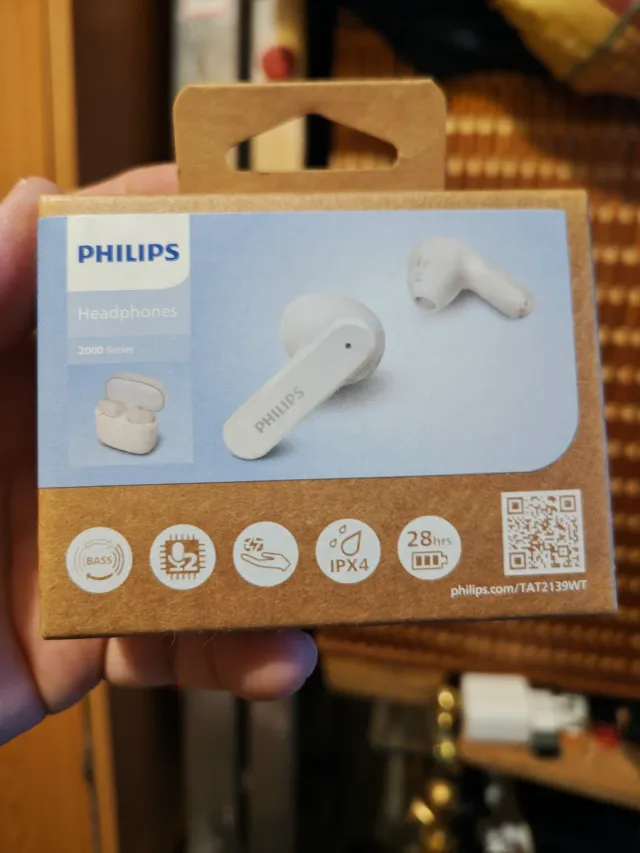 Auriculares Philips TAT2139WT Blancos