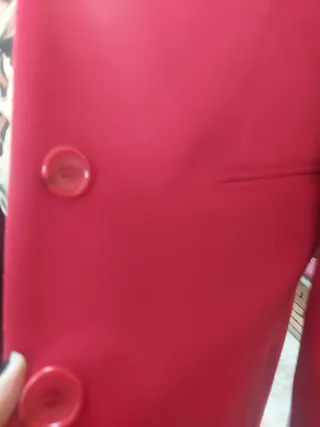 Cappotto donna rosso mai indossato