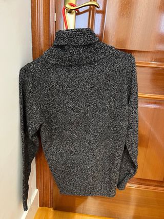 Jersey Springfield cuello vuelto gris