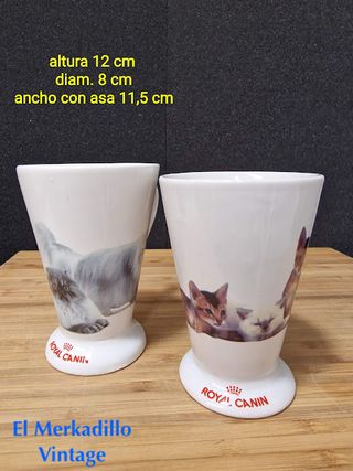Tazas cerámica gatos