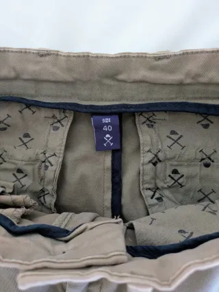 Harper & Neyer Pantalón Chino Icon Green Camo