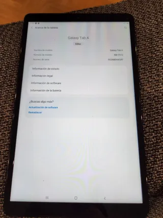 Samsung Galaxy Tab A 64GB Negra