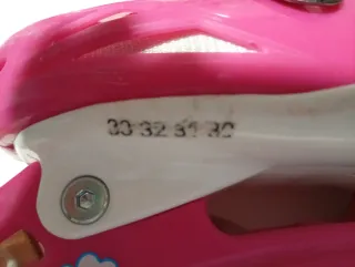 Patines Barbie Niña Rosas