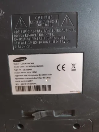 Televisor Samsung Negro