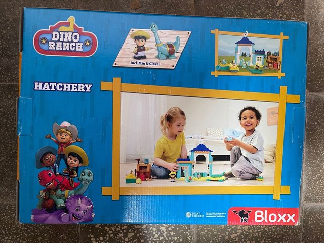 Set Construcción Dino Ranch Hatchery BIG Bloxx