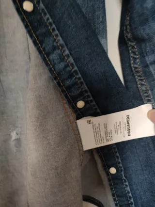 Camisa Vaquera Dsquared2 Talla 48