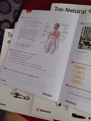 TOP NATURAL SCIENCE 6° primaria, Del 1 al 8