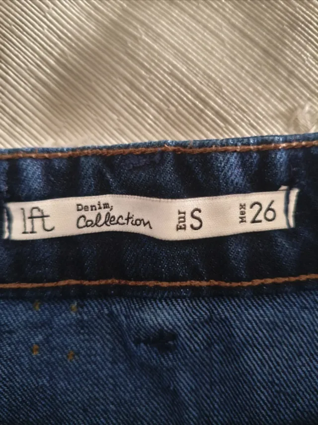 Falda vaquera corta Talla S