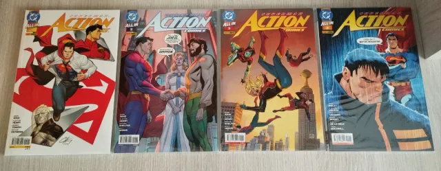 ALL IN SUPERMAN ACTION COMICS 1 2 3 4 COMPLETA