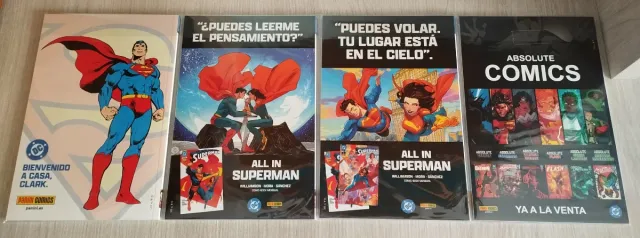 ALL IN SUPERMAN ACTION COMICS 1 2 3 4 COMPLETA