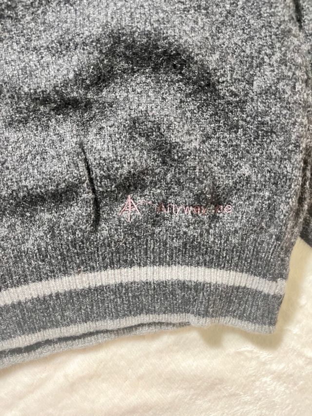 Maglione uomo Anyway, be nuovo con zip – 80% lana