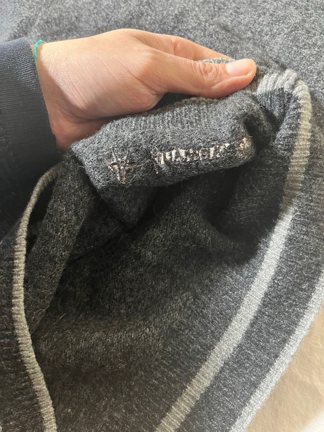 Maglione uomo Anyway, be nuovo con zip – 80% lana