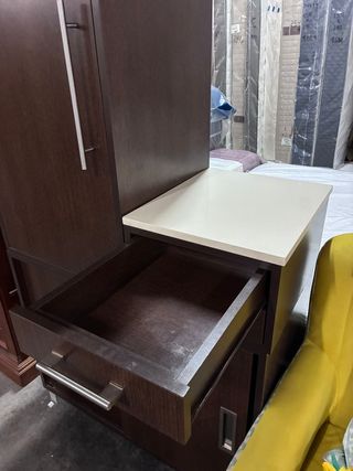 Mueble de baño wengue madera